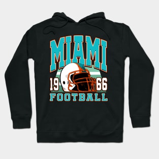 Miami Football vintage style Hoodie